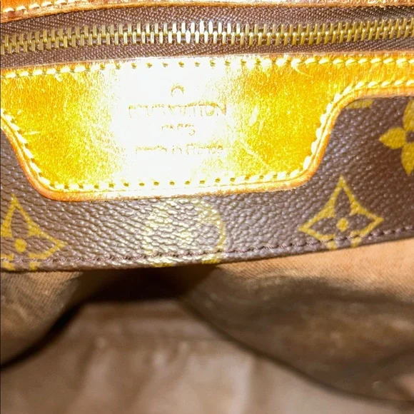 Louis Vuitton Brown Monogram Sac Shopping tote - Picture 2 of 16